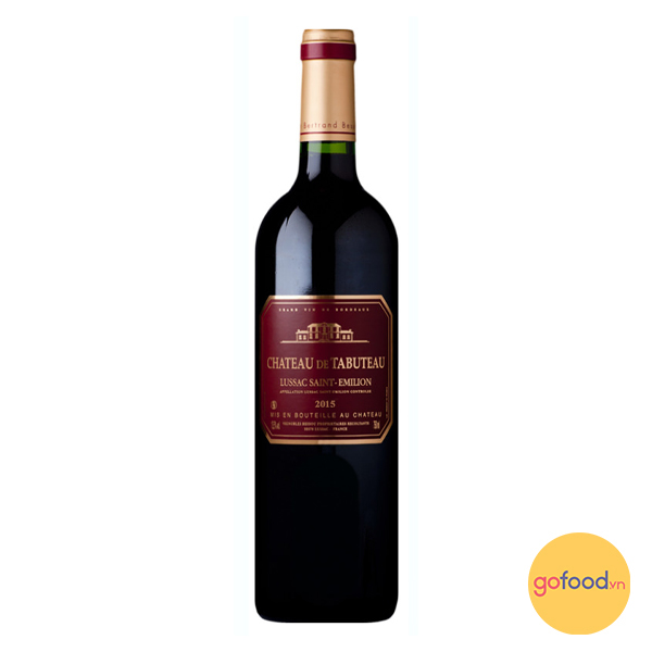 Vang đỏ Pháp Chateau de Tabuteau 2015
