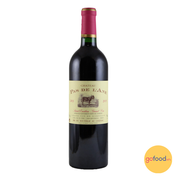 Vang đỏ Pháp Château Pas de L'Ane Saint-Emilion Grand Cru