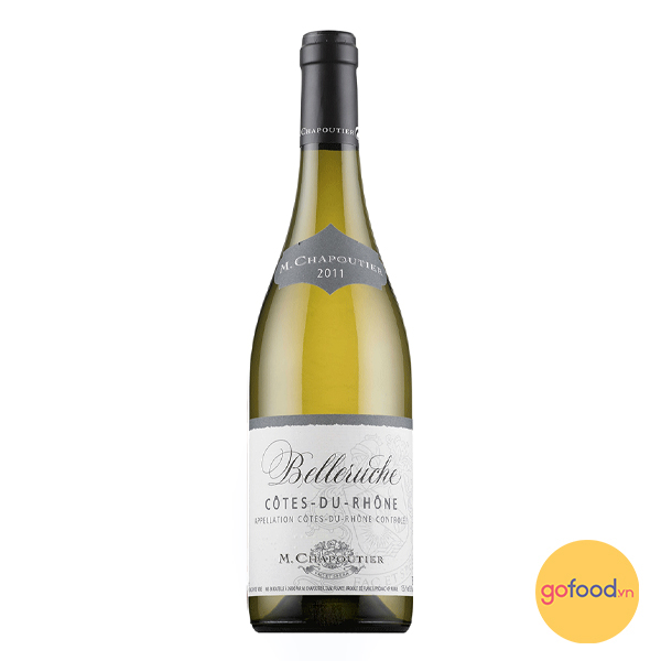Vang trắng Pháp M.Chapoutier Belleruche Côtes du Rhone White