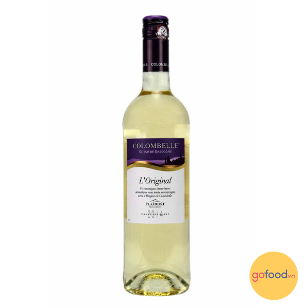 Vang trắng Pháp Plaimont Colombelle Côtes de Gascogne IGP