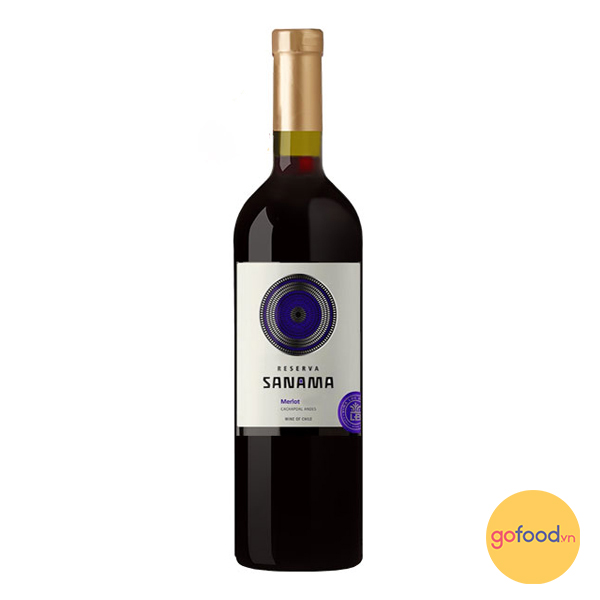Vang đỏ Chile Sanama Reserva Merlot
