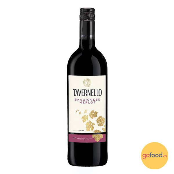 Vang đỏ Italia Tavernello Sangiovese Merlot Rubicone 2020