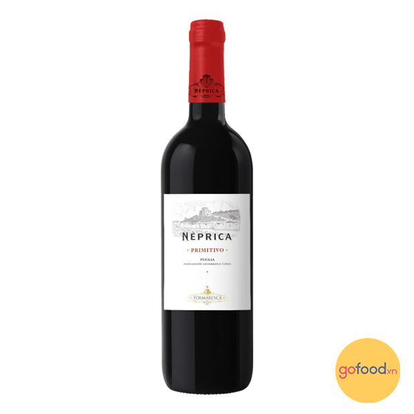 Vang đỏ Italia Tormaresca Neprica Primitivo Puglia IGT