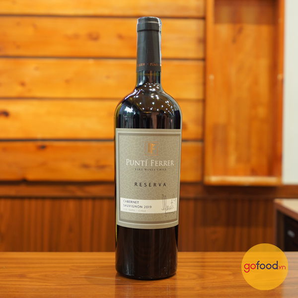 Vang Chile Punti Ferrer Reserva Cabernet Sauvignon