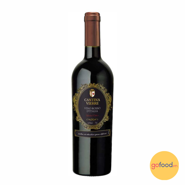Vang đỏ Italia Cantina Vierre Vino Rosso D’italia