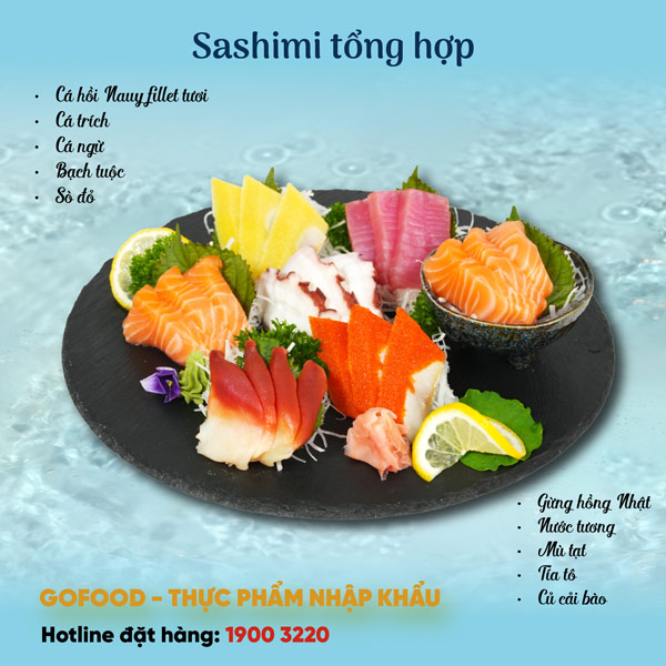 Sashimi Tổng Hợp