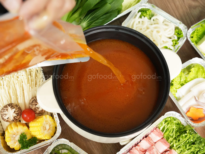 Lẩu Tâm Đầu Ý Hợp (Topping Bò)