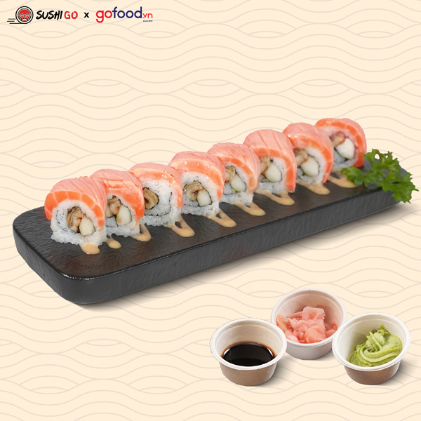 Maki Lươn Phủ Cá Hồi