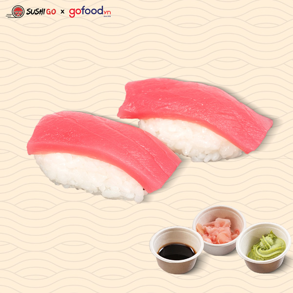 Nigiri Cá Ngừ (Set 2 Miếng)