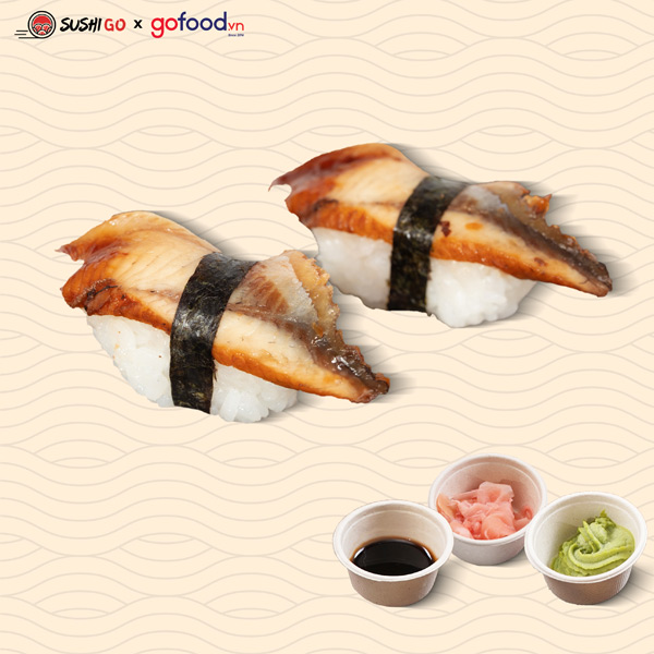 Nigiri Lươn Nhật (Set 2 Miếng)