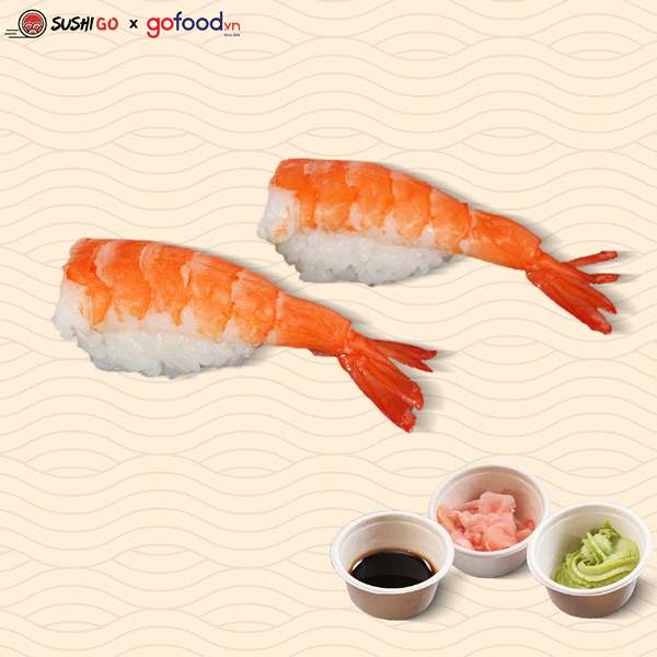 Nigiri Tôm (Set 2 Miếng)