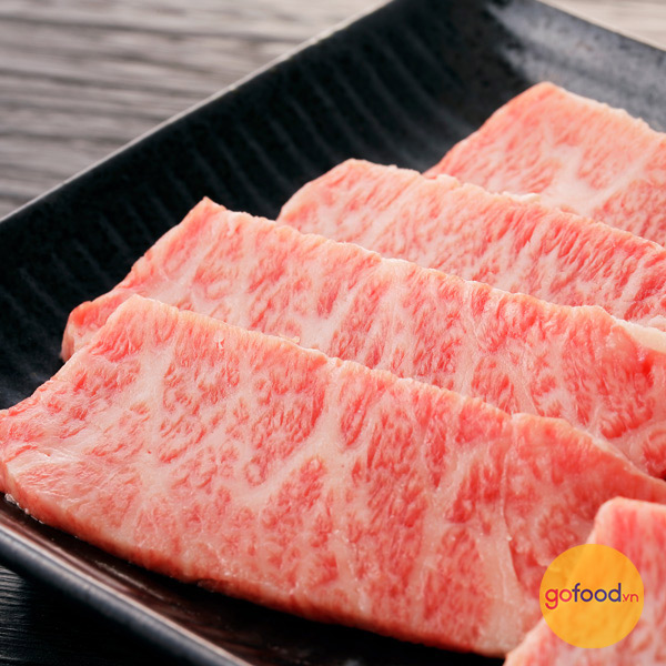 Thịt sườn rút xương Wagyu Nhật Bản A5- Chuck Ribs Wagyu Beef A5