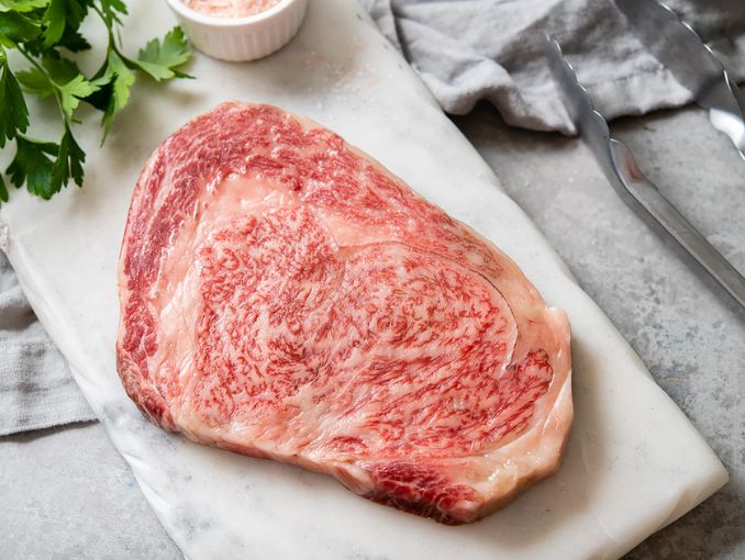 Thăn lưng bò Wagyu Nhật Bản A4 - Rib-eye Wagyu Beef A4