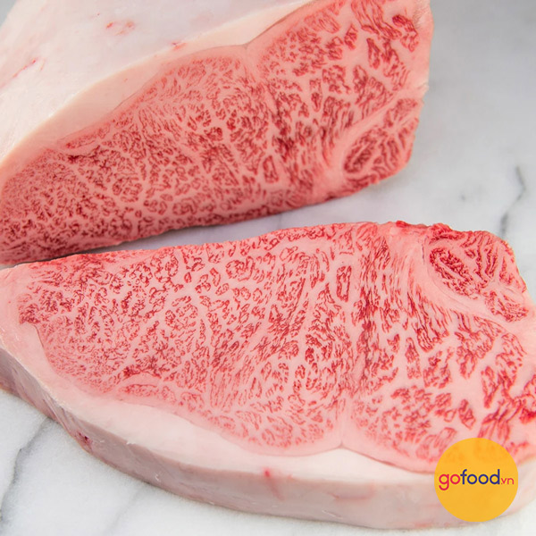 Thịt thăn ngoại bò Kobe Nhật Bản A5- Striploin Kobe Beef A5