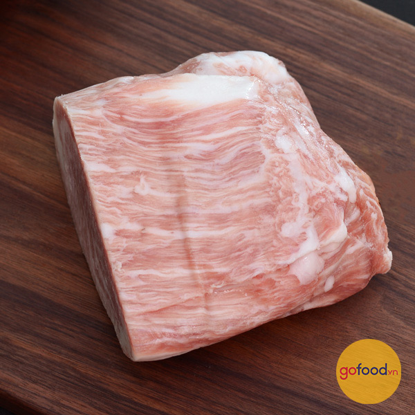 Thịt má heo (nạc nọng heo) Iberico Legado - Pork jowl