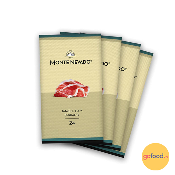 Serrano Ham Sliced 24 Months (85G) - Monte Nevada
