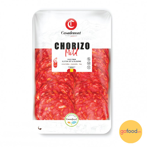 Chorizo Extra Cular Hot Sliced (100G) - Casademont