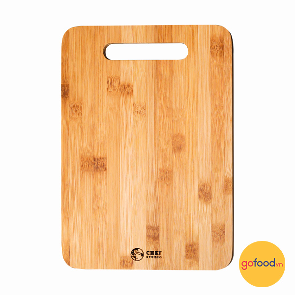 Thớt tre Chef Studio hình chữ nhật 34x24x1,5 cm