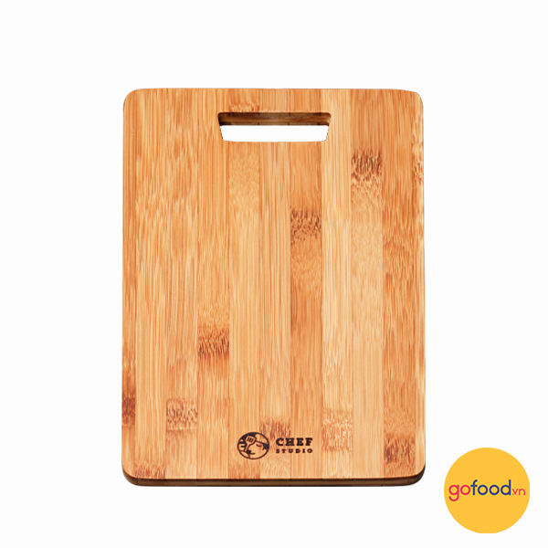 Thớt tre Chef Studio hình chữ nhật 26x18x1,5 cm