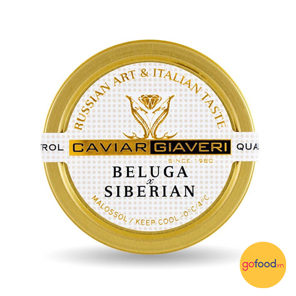 Trứng cá tầm Beluga & Siberian