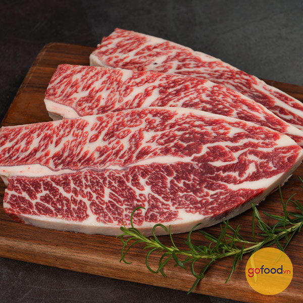 Sườn non rút xương bò Wagyu Snake River Farms - Short Rib Boneless