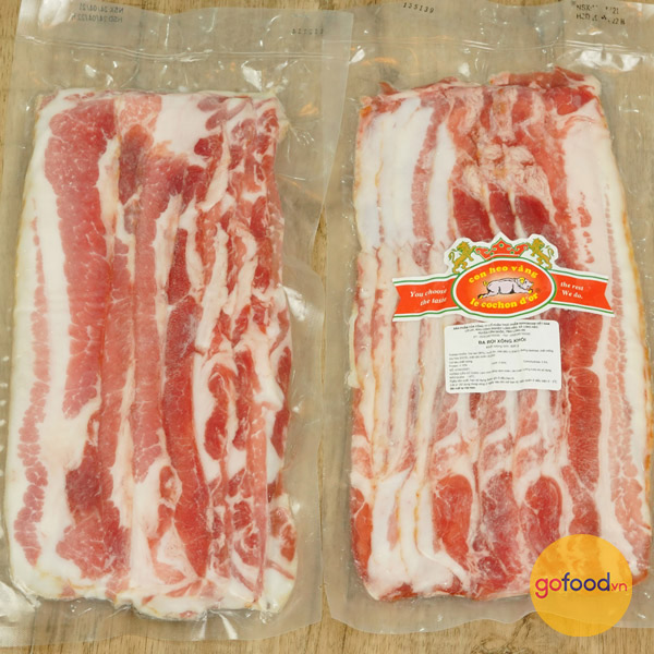 Ba rọi xông khói 500gram