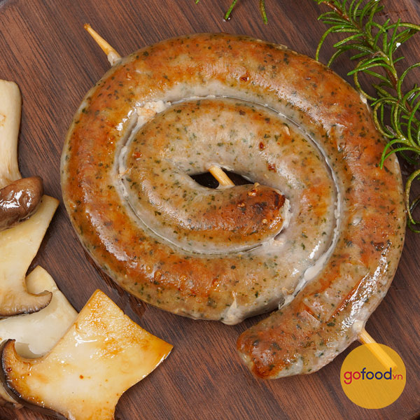 Xúc xích heo xoắn ốc Leon King - Nürnberger Pork Spiral