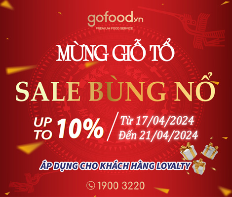 Mừng giỗ Tổ - Sale bùng nổ: Ưu đãi upto 10% Mừng giỗ Tổ - Sale bùng nổ: Ưu đãi upto 10%