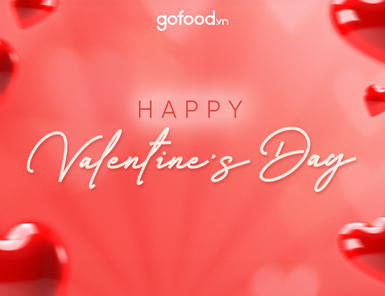 Gofood.vn chúc mừng ngày Valentine