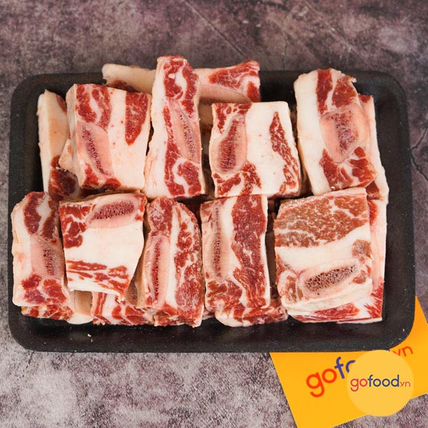Sườn bò Mỹ cắt khúc