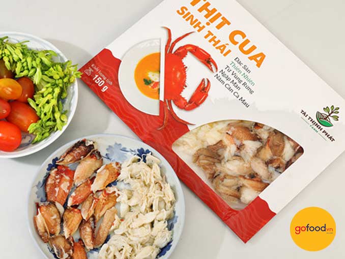 Thịt cua sinh thái 150 gr