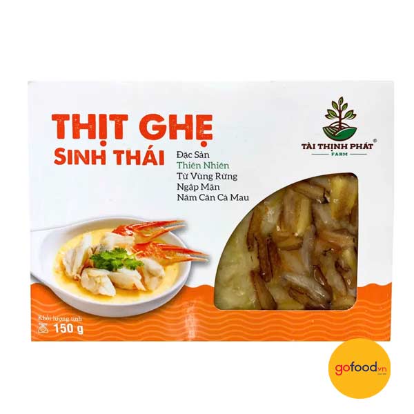 Thịt ghẹ sinh thái 150gr