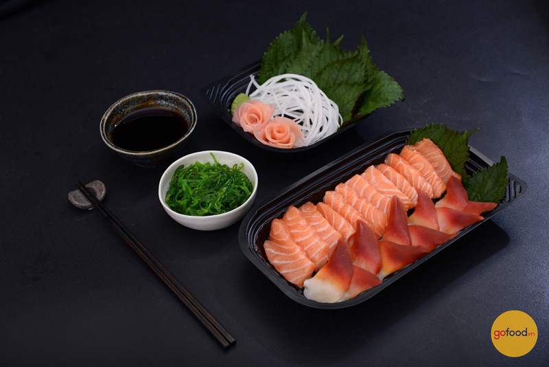 Thưởng thức sashimi ở bất cứ đâu với box tiện lợi tại Gofood