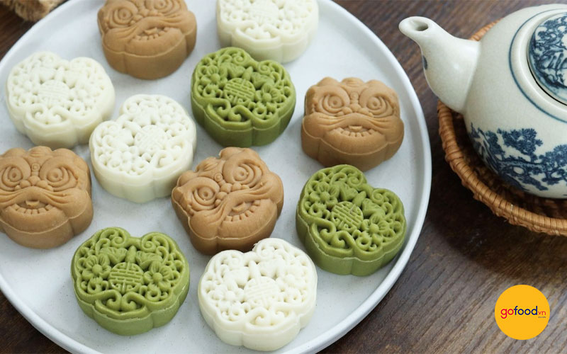 Bánh dẻo lạnh sắc màu