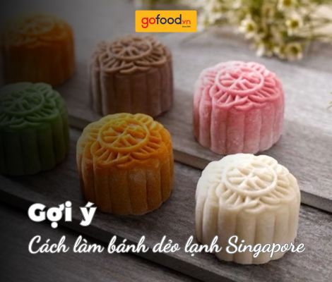 Cách làm bánh dẻo lạnh Singapore mềm dẻo Cách làm bánh dẻo lạnh Singapore mềm dẻo
