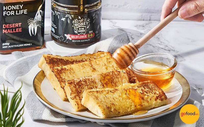 Cách làm bánh mì nướng bơ mật ong nhanh gọn