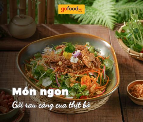 Cách làm gỏi rau càng cua thịt bò thơm ngon, thanh mát cho ngày hè