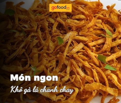 2 Cách làm khô gà lá chanh chay ngon khó cưỡng