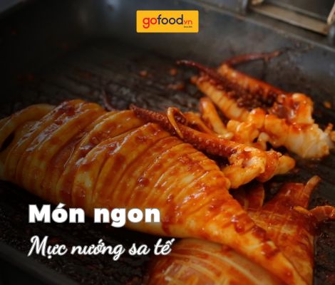 Cách làm mực nướng sa tế ngon, đậm đà cả nhà đều mê
