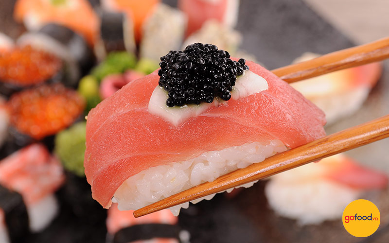 Sushi cá ngừ vô cùng tốt cho sức khỏe