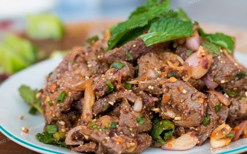 Gỏi bò sốt Thái