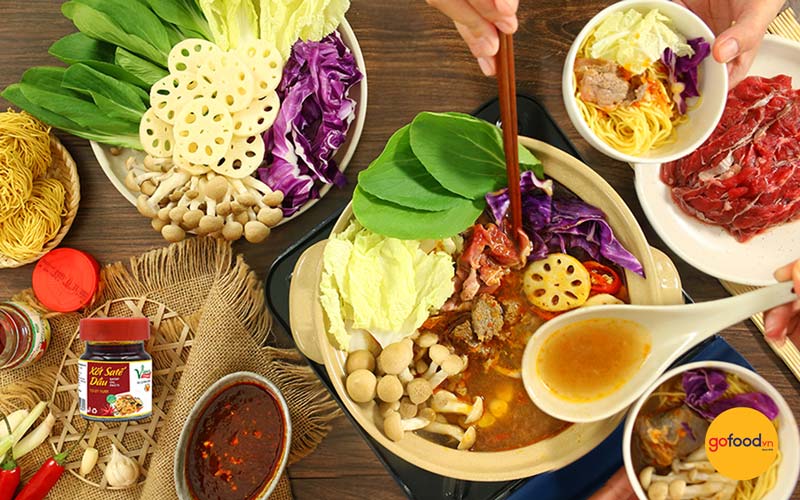 Lẩu bò sa tế