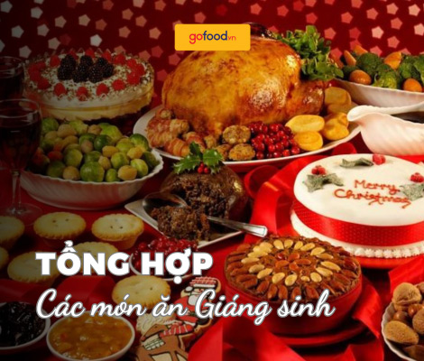 [Menu] Top 10 món ăn Giáng sinh không nên bỏ qua
