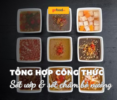 Tổng hợp 7 cách làm sốt chấm bò nướng ăn là ghiền