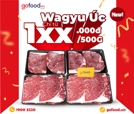 SỐC! WAGYU ÚC CHỈ TỪ 1XX/500G