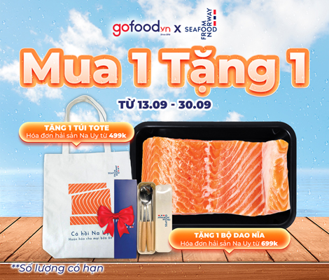 MUA CÁ HỒI NA UY - NHẬN QUÀ HẾT Ý