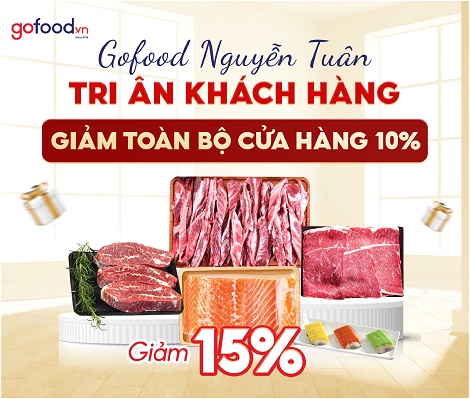 DEAL CHỒNG DEAL TẠI GOFOOD 123 NGUYỄN TUÂN ƯU ĐÃI MỖI NGÀY