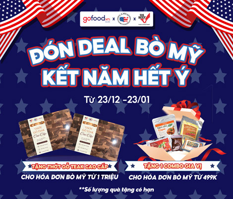 ĐÓN DEAL BÒ MỸ - KẾT NĂM HẾT Ý