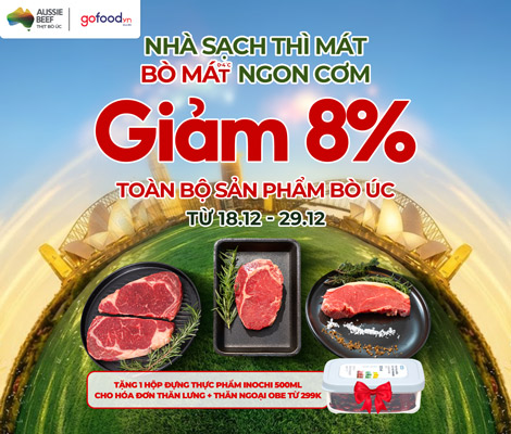 BÙNG NỔ ƯU ĐÃI LỄ HỘI: CÙNG DÌ ÚC SĂN SALE THỊT BÒ ÚC MÁT