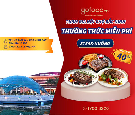 Gofood x Hội chợ thương mại và sản xuất OCOP Bắc Ninh Gofood x Hội chợ thương mại và sản xuất OCOP Bắc Ninh